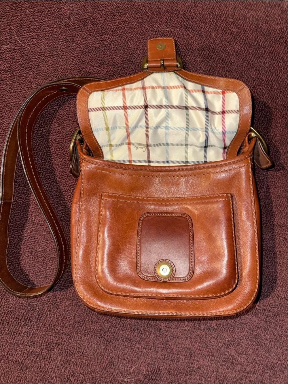 Coach | Vintage | Bleeker Crossbody Bag | Cognac